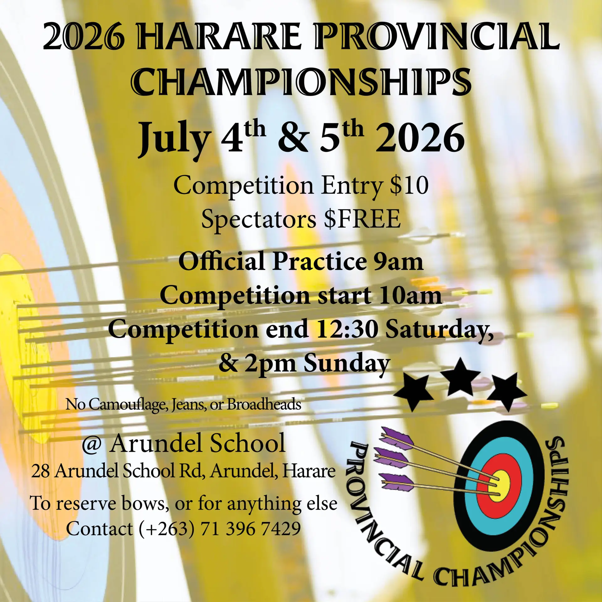 Read more about the article 2026 Harare Province Championships