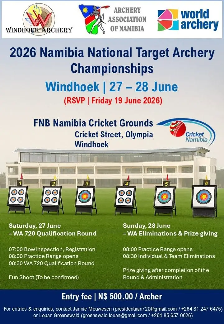 2026 Namibia Nationals poster